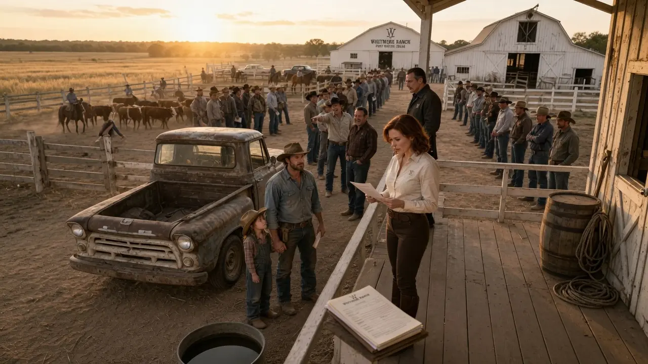 The Single Dad Cowboy Applied for a Ranch Hand Job — Then the Richest Ranch Owner Recognized His Name