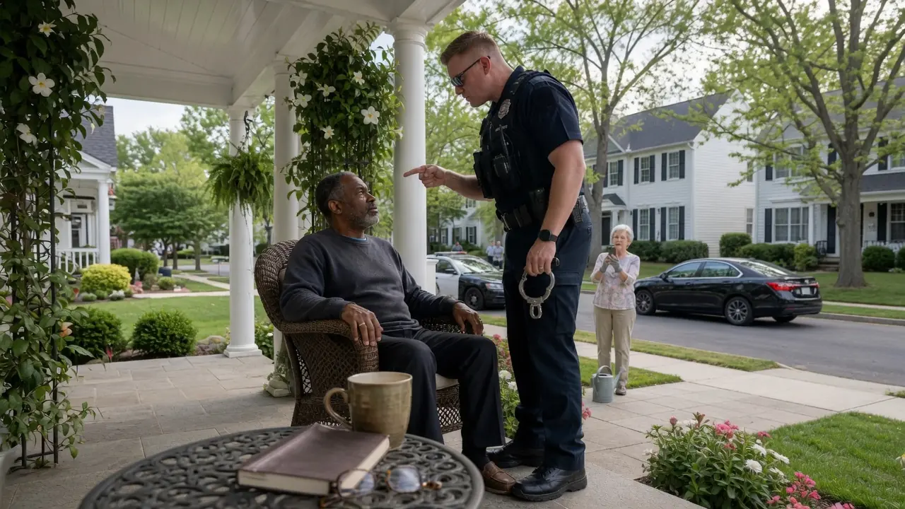 Cop Handcuffs Black Man Sitting on His Porch — He’s a Federal Magistrate