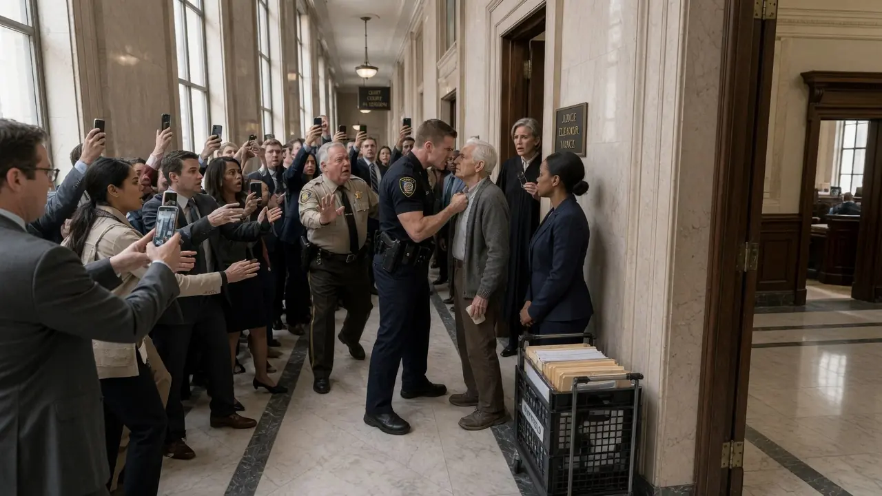 Cop Snarled "Wait Outside, Old Man" — Not Knowing He'd Run That Court 20 Years