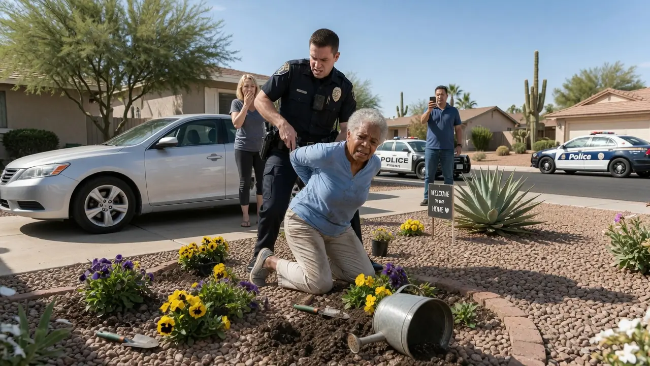 Cop Arrests 73-Year-Old Black Woman Planting Flowers in Her Own Yard — She's a Retired Judge
