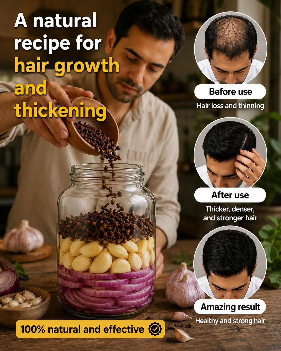 🌿✨ Onion Hair Oil: A Traditional Scalp Care Ritual for Healthier-Looking Hair