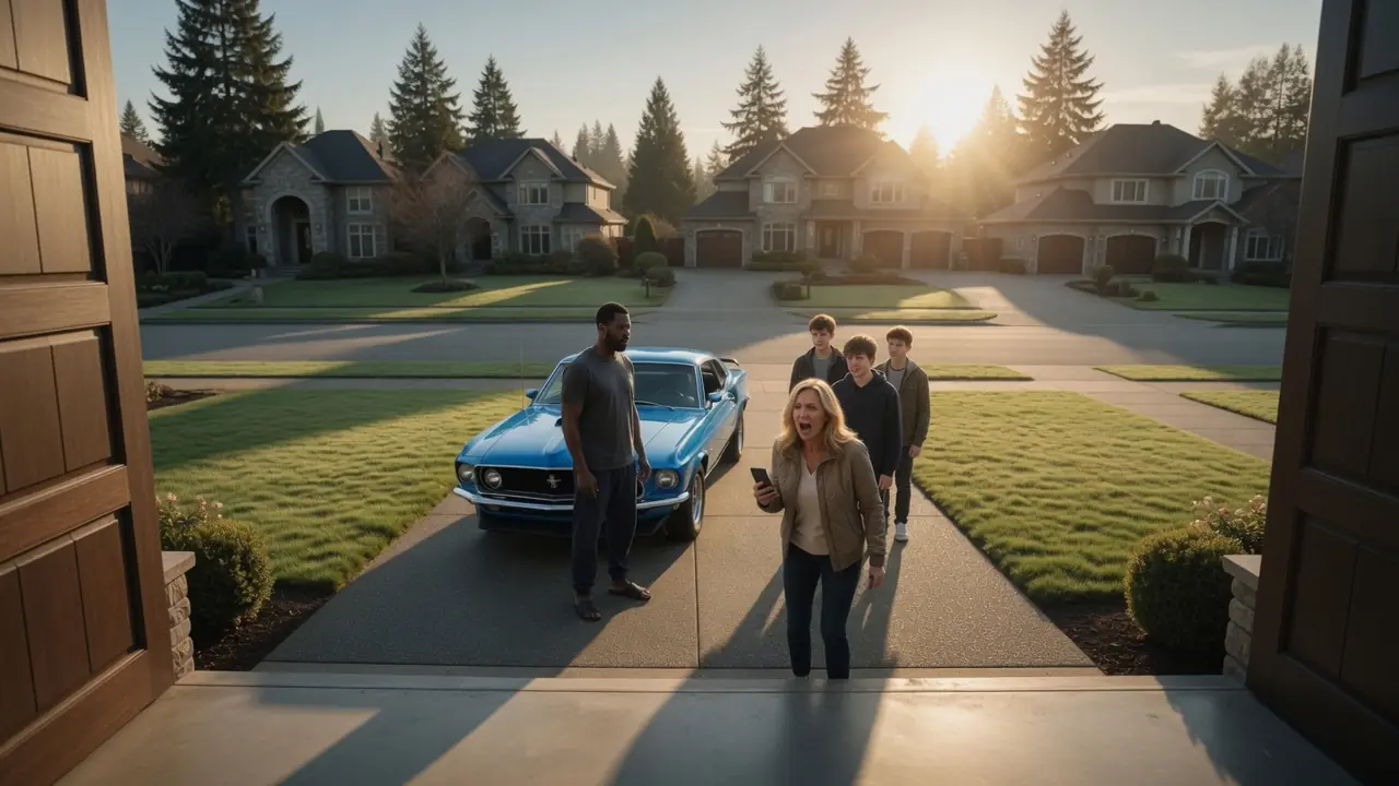 SHE CALLED 911 ON A BLACK MAN FOR OWNING A MUSTANG — THEN THE PATROL CARS PULLED UP