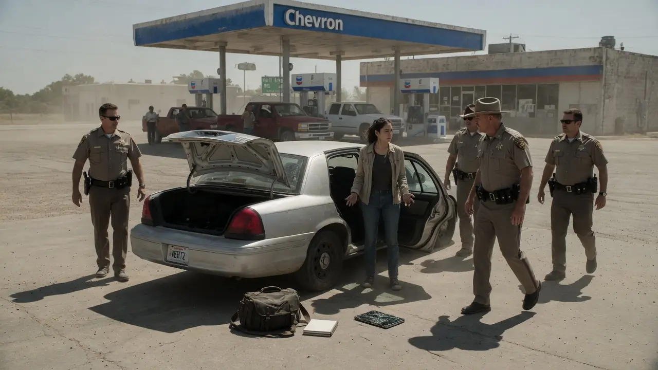 A SHERIFF FORCED HER TO HER KNEES — THEN MOCKED THE BADGE SHE DROPPED