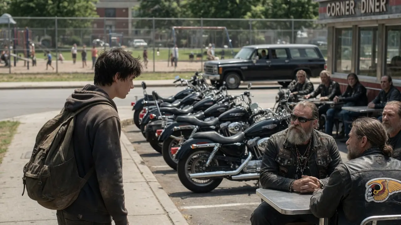 A Homeless Teen Whispered Five Words To The Hell’s Angels