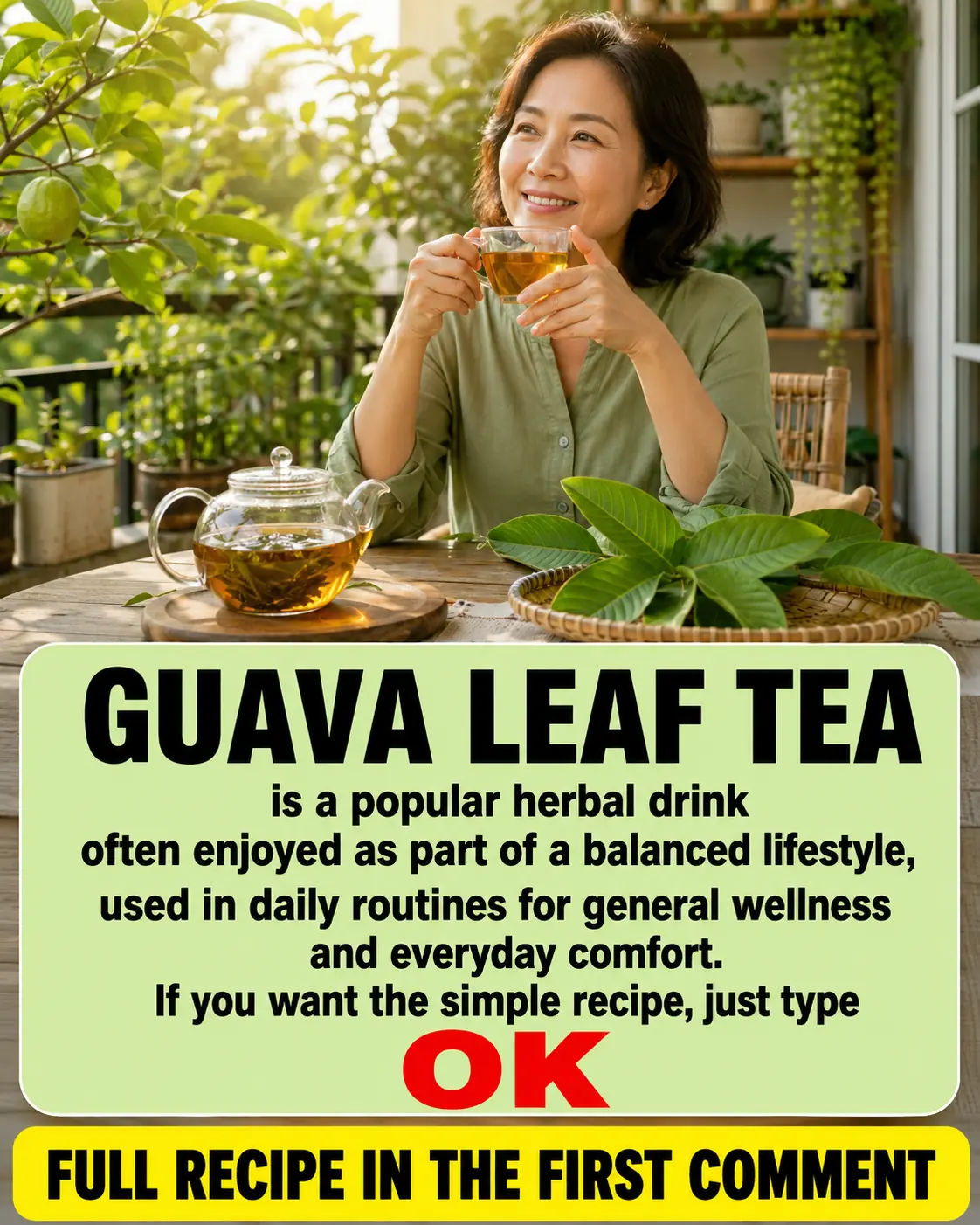 Three Traditional Leaves for Everyday Wellness: A Simple Herbal Infusion to Support Metabolic and Cardiovascular Health