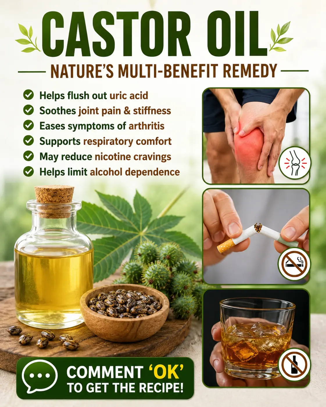 Castor Oil: 25 Practical Uses, How to Use It Safely, and What You Should Know