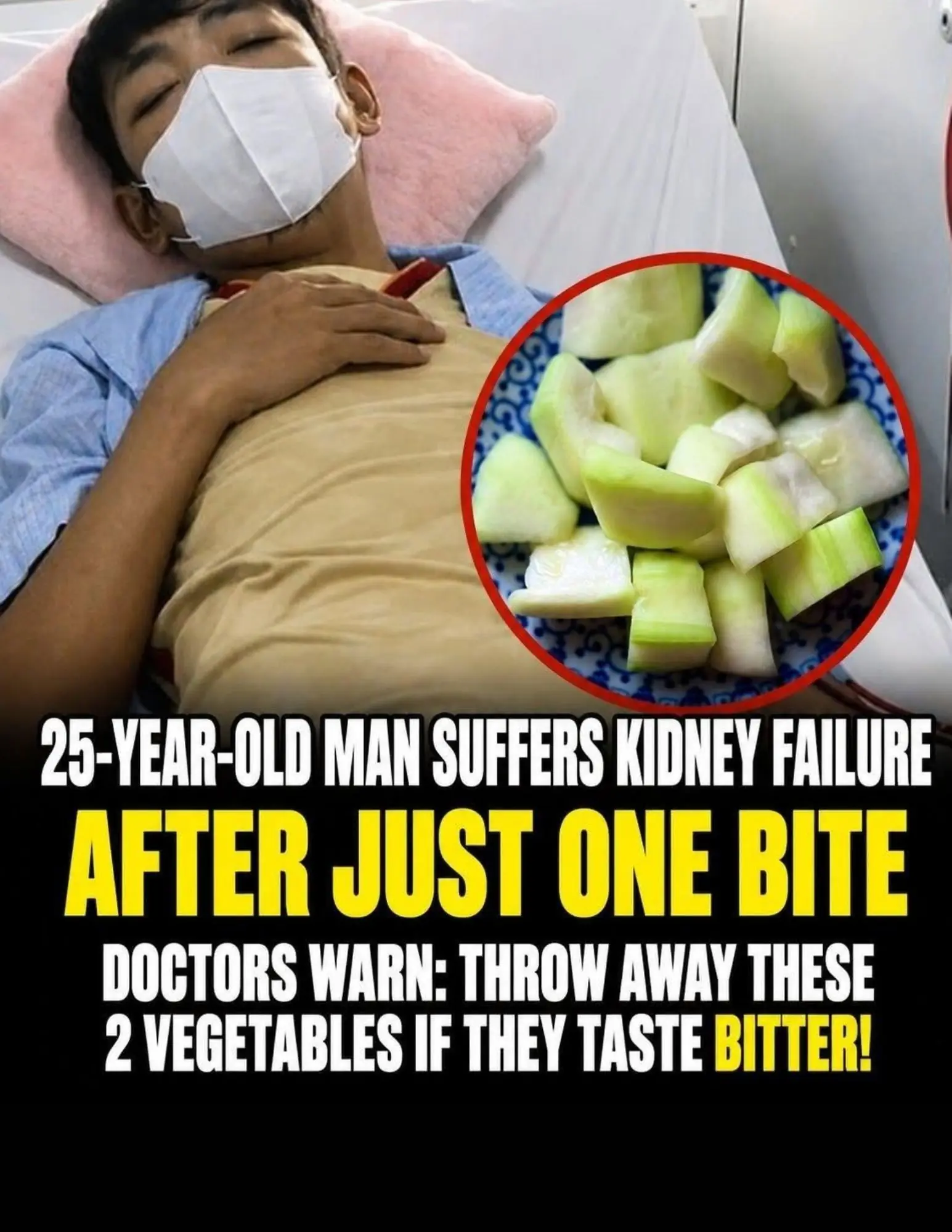 25-Year-Old Man Suffers Acute Kidney Failure After One Bite. Doctors Warn
