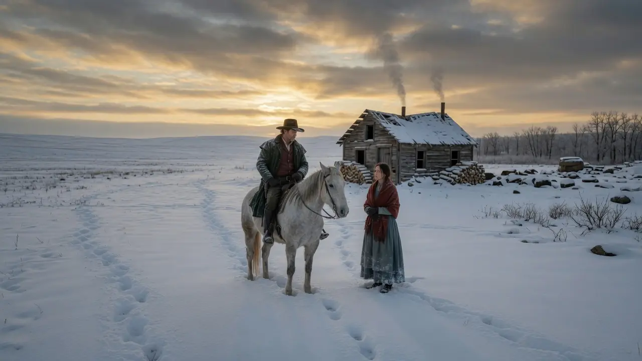 A Wealthy Rancher Found a Woman Alone in a Snowbound Cabin — His One Decision Gave Her a Life Again