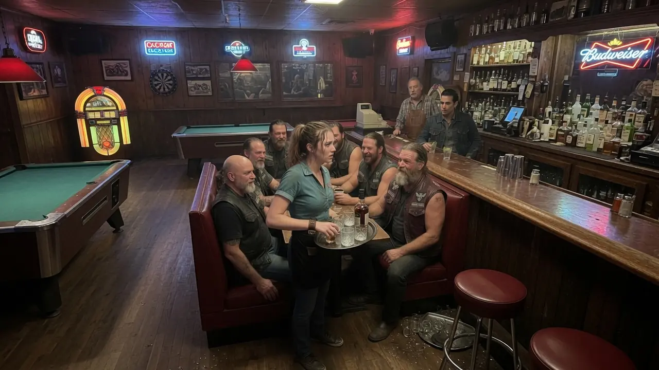 “Don’t Drink That,” the New Waitress Trembled — How the Hells Angels Handled the Cartel Hitman