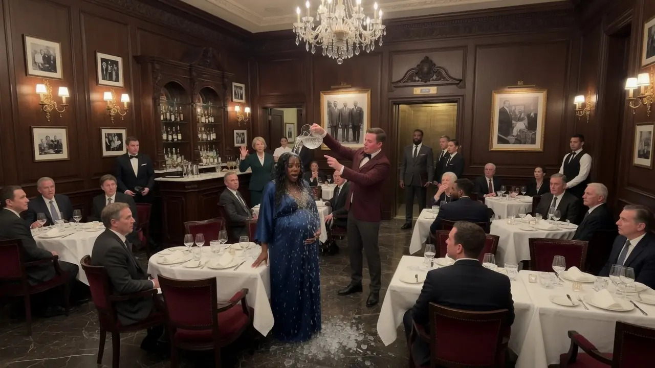 Waiter Threw Water at Pregnant Black Woman— Then Found Out Her Husband Owned the Entire Hotel Chain