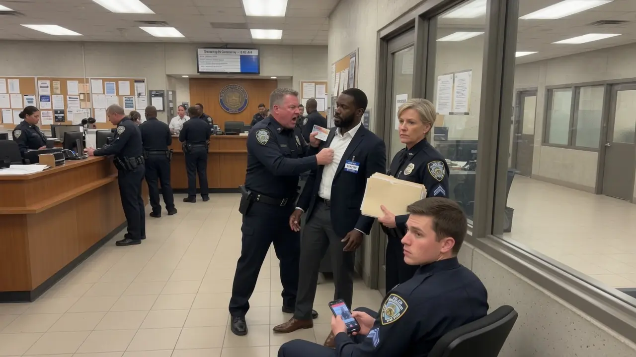 Officer Brutally Attacked Black Man at Station — His Face Went White Hearing 'I'm The New Chief’