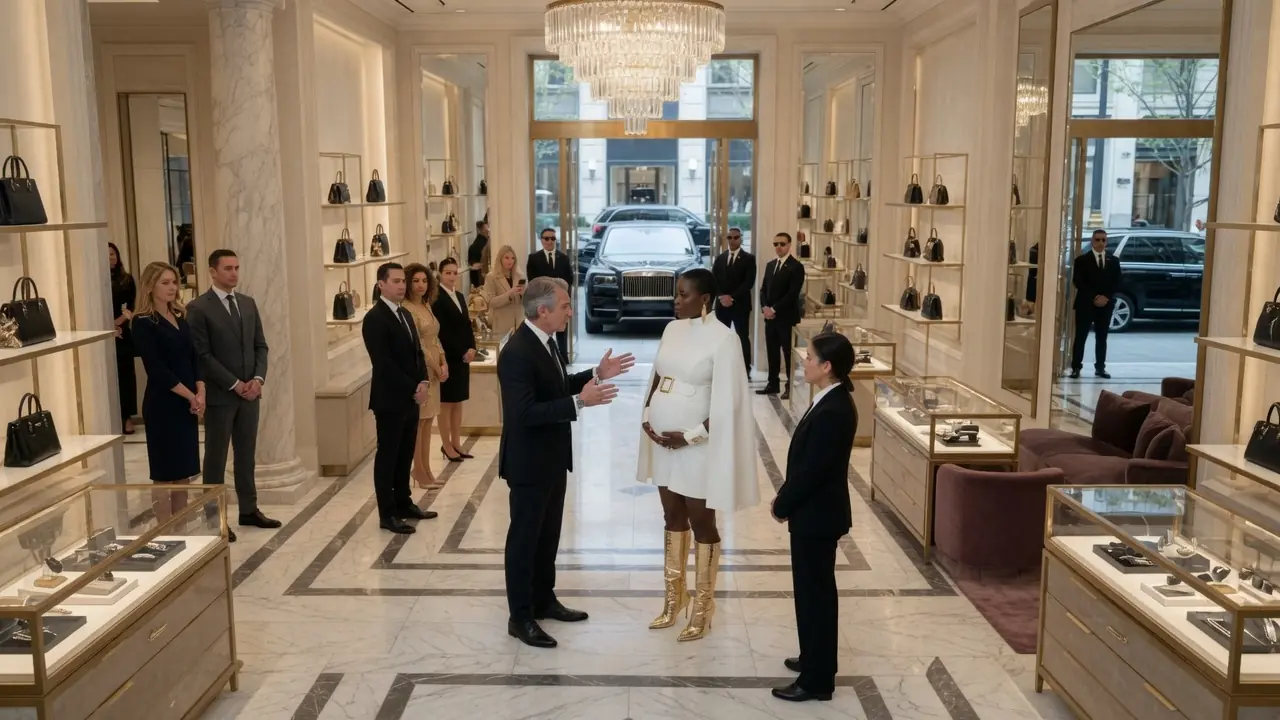 Luxury Store Manager Slapped a Pregnant Woman — Didn’t Know She’s the Mafia Boss’s Wife
