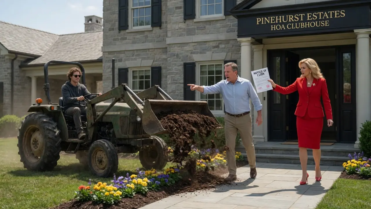 HOA Karen’s Son Stole my Tractor, Thinks He’s Untouchable — But I'm the Sheriff Deputy!