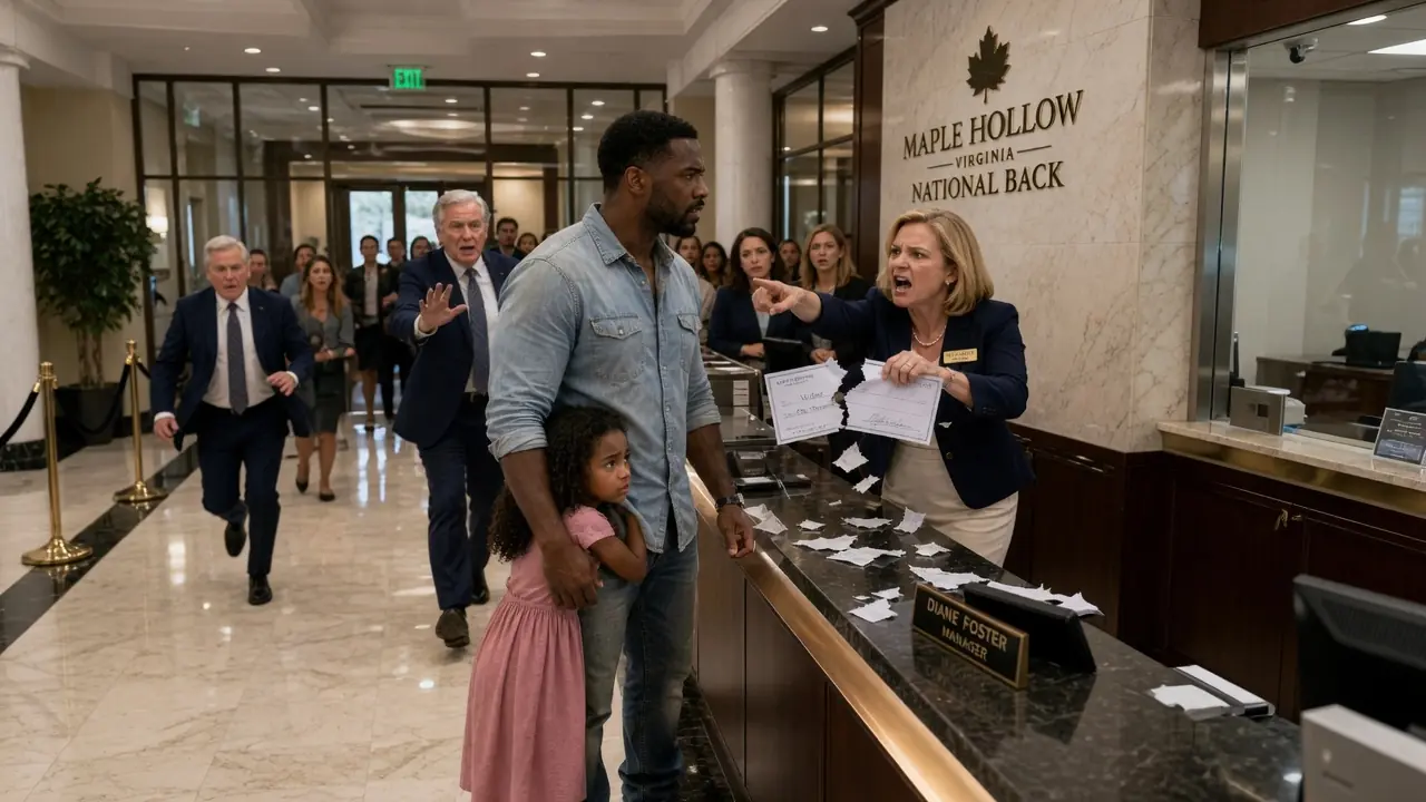 Bank Manager Tore Up a Black Single Dad’s $5M Check — Then Her Boss Called Him “Sir”