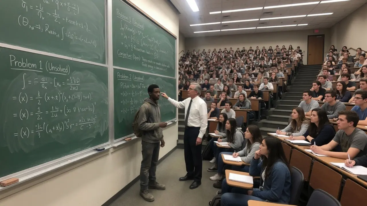 Professor Mocks Late Black Student With an "Impossible" Math Problem — Doesn't Know He's a Prodigy