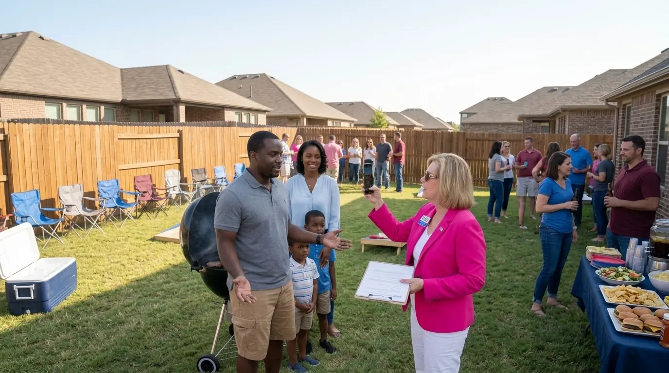 HOA Karen Calls Cops on a Family BBQ — Then the Officers Salute and Say One Word
