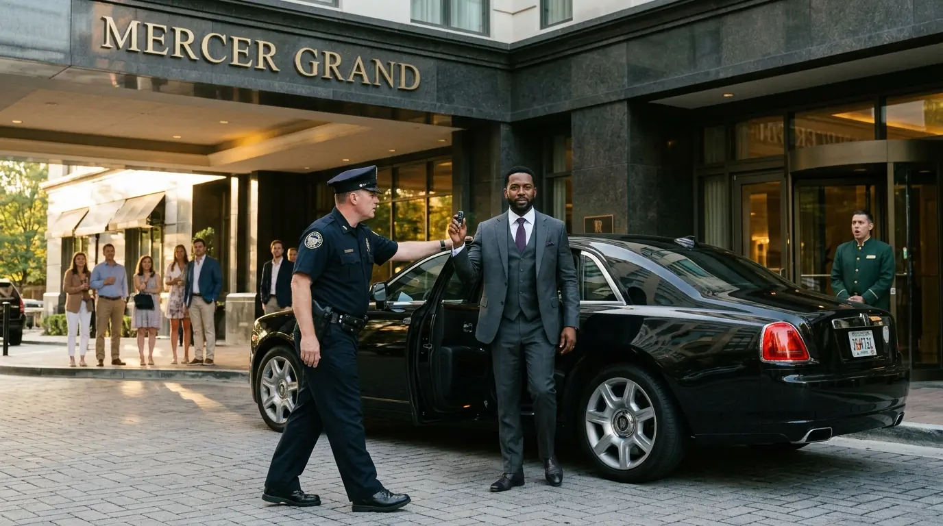 Cop Stops Black Man in Rolls-Royce Outside Luxury Hotel — He’s the CEO