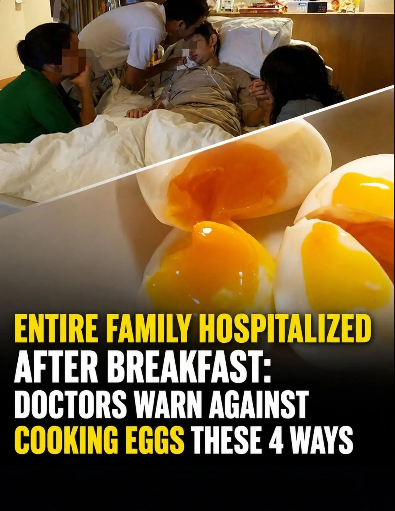 Entire Family Hospitalized After Breakfast: Doctors Warn Against Cooking Eggs These 4 Ways