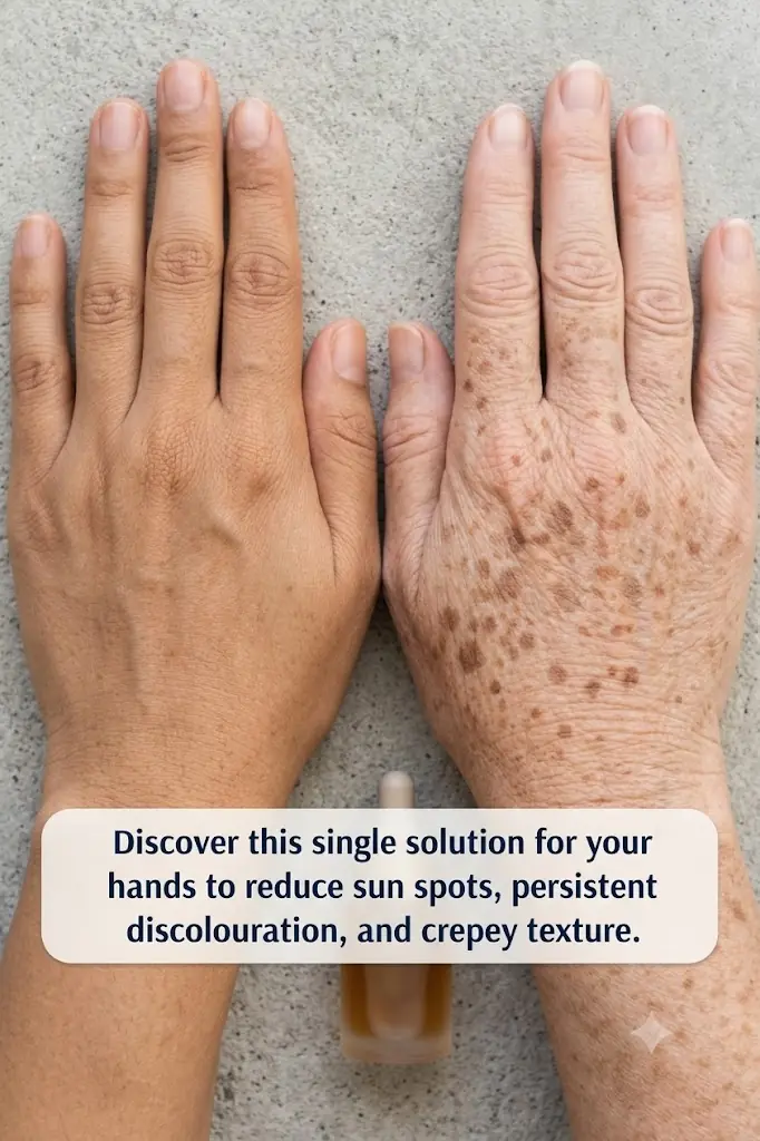 Apply this 1 solution to your hands and get rid of age spots, sun damage, and crepey skin