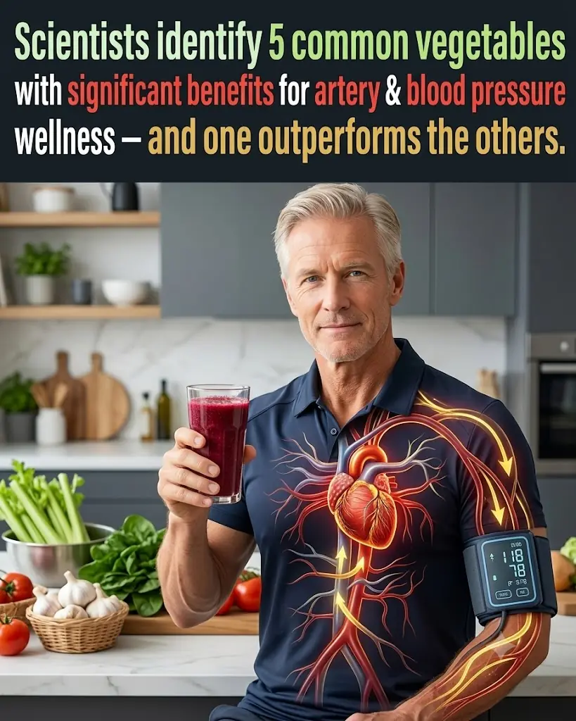 Top 5 Veggies to Detox Your Arteries and Prevent Heart Attacks!