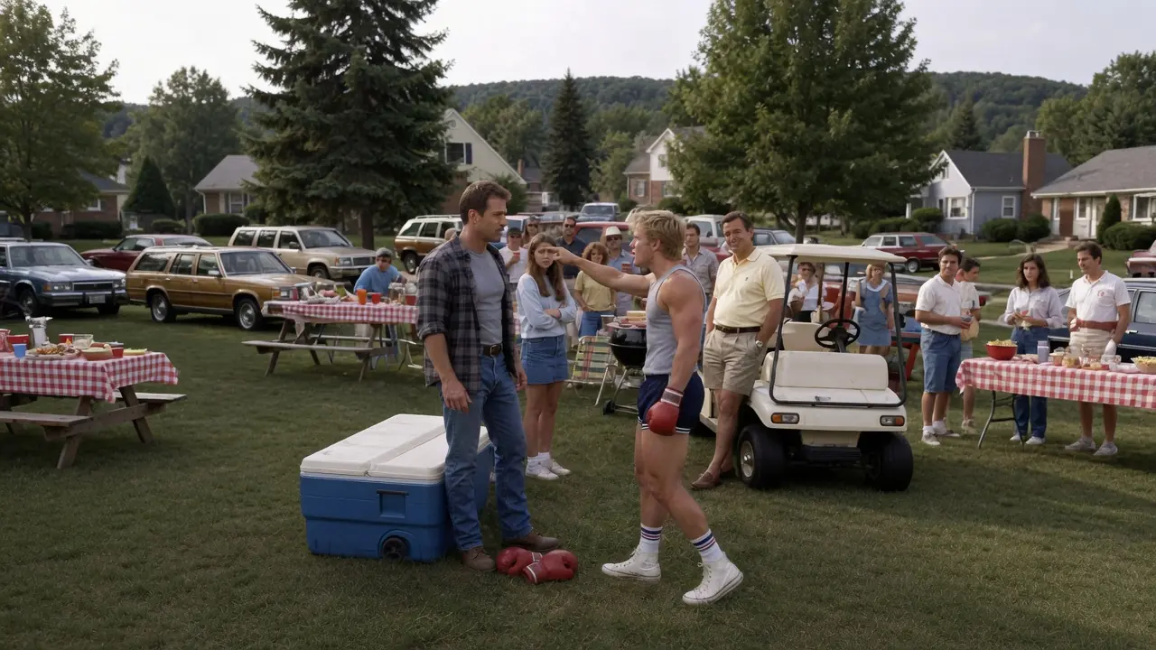 My Rich Neighbor's Black Belt Son Demanded a Fight — Unaware I Once Led a Team