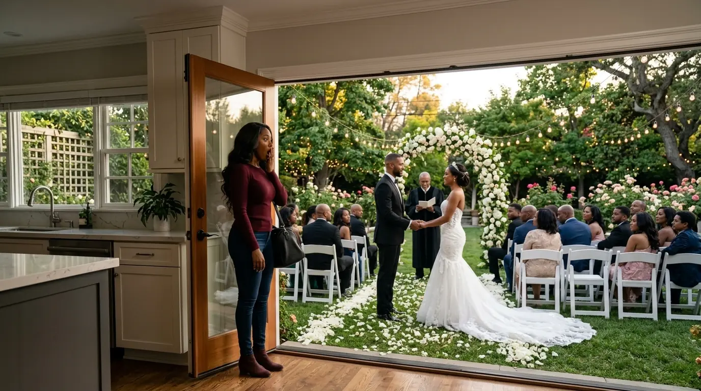 I Came Home Early From My Trip — Found My Boyfriend Marrying My Best Friend in My Backyard