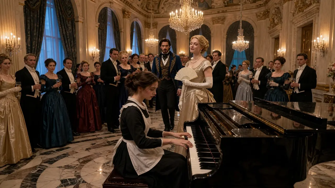 They Laughed When The Maid Touched The Piano — Then Her Duet With The Duke Silenced The Ballroom