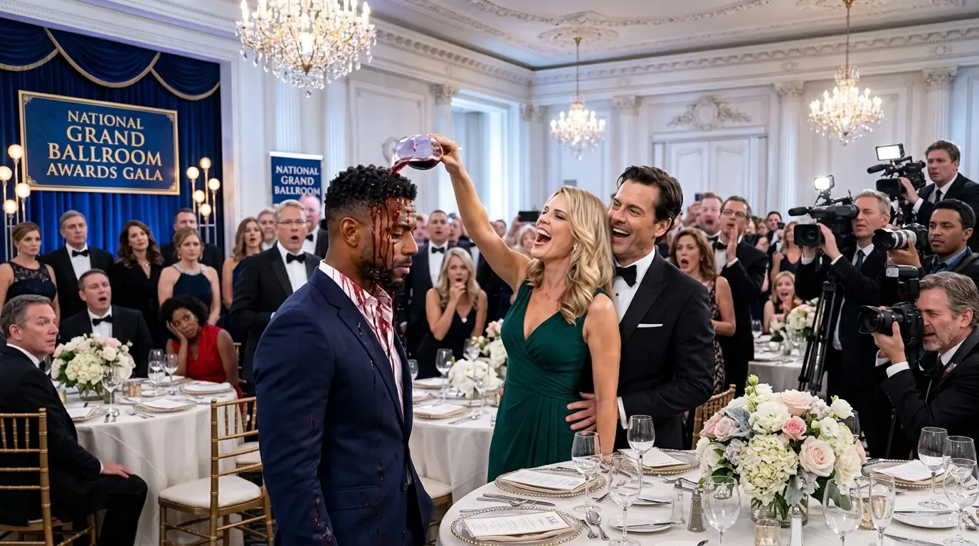 They Poured Wine On Him In Front Of 200 Guests — Not Knowing He Owned The Company