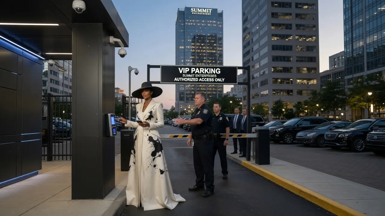 Black CEO Stopped by White Billionaire in the VIP Parking Lot - Moments Later, She Revokes Her ...