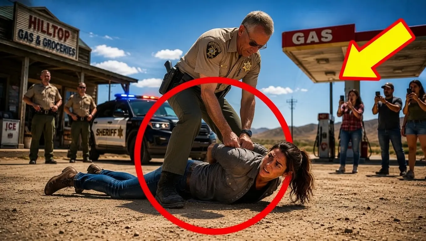 Two Cops Thought a Woman at a Gas Station Would Be an Easy Target — Then They Learned Who She Really Was