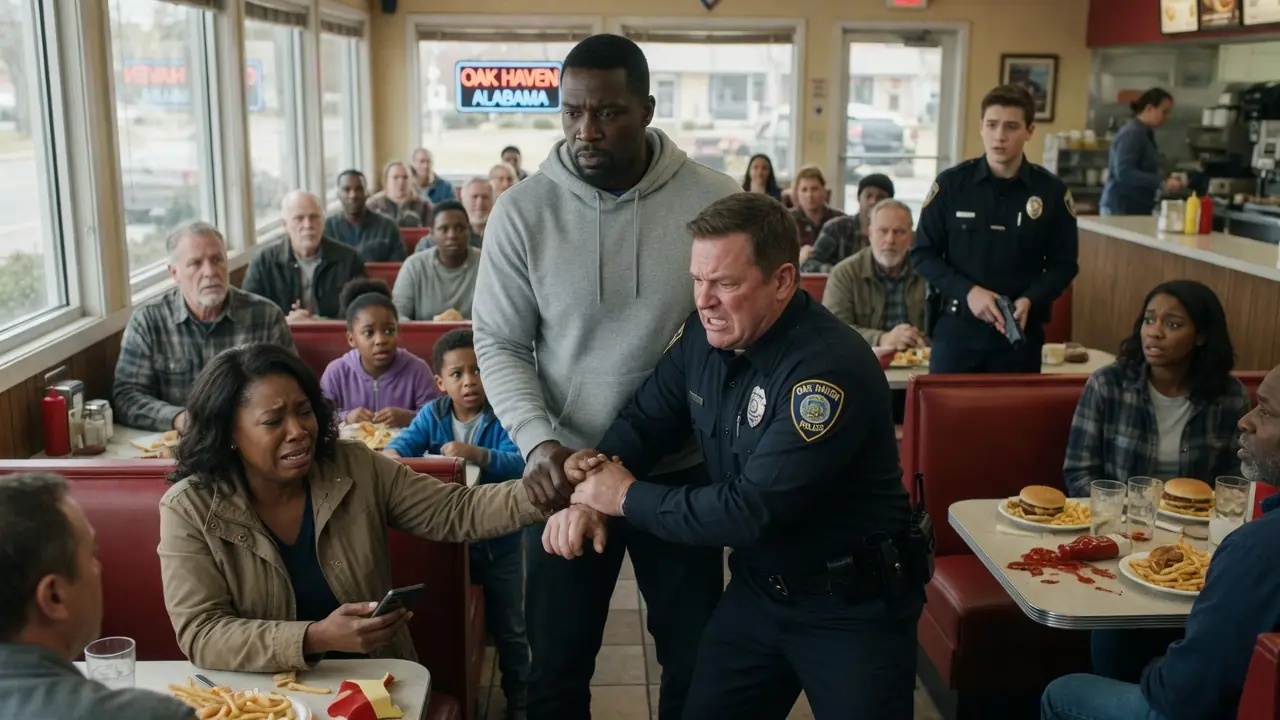 THE OFFICER GRABBED HIS WIFE — THEN THE QUIET FATHER MOVED