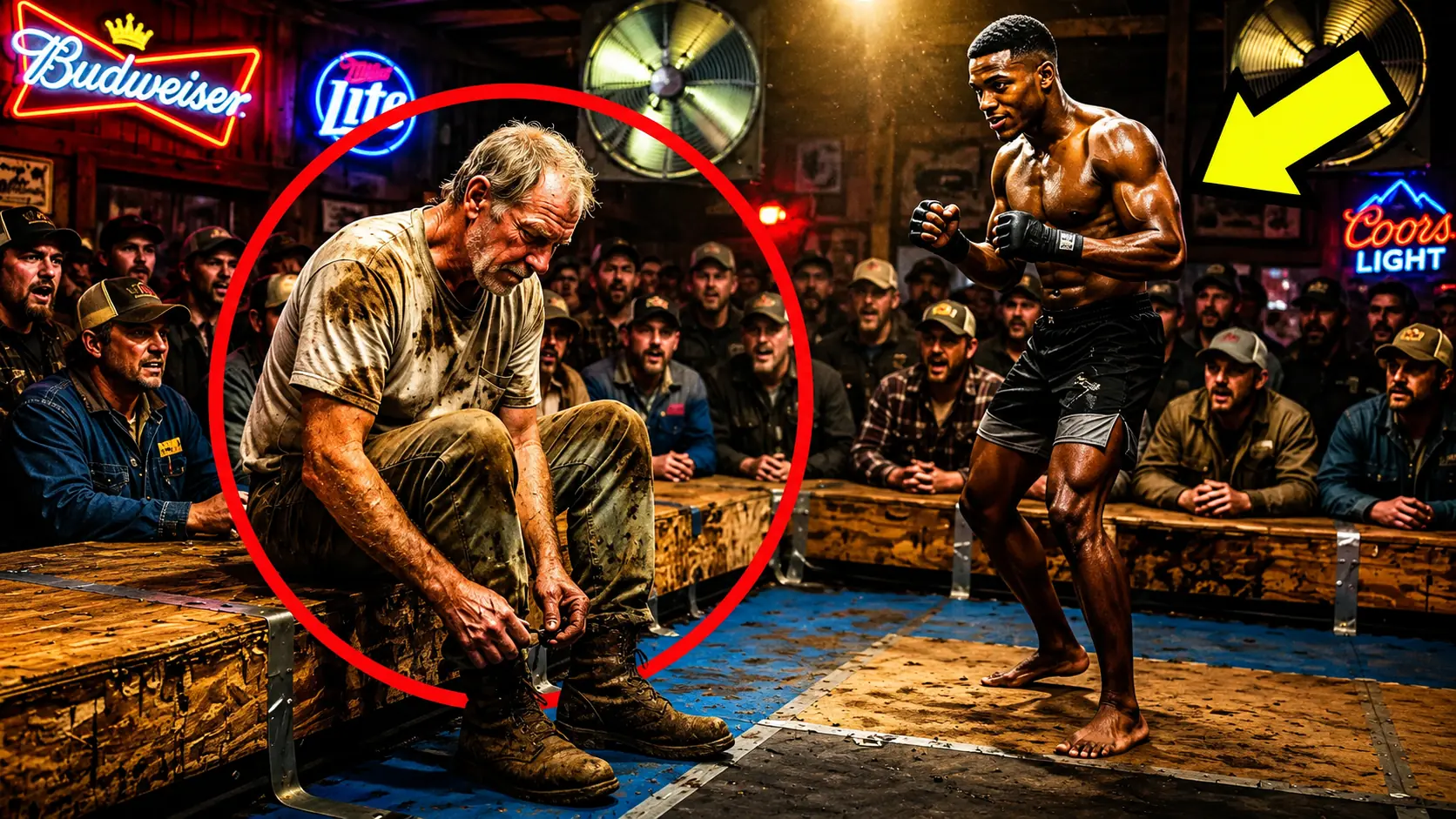 FULL: An MMA Kid Paid a Farmer $500 for Three Minutes of Free Punches — Then the Farmer Slowly Stood Up Straight