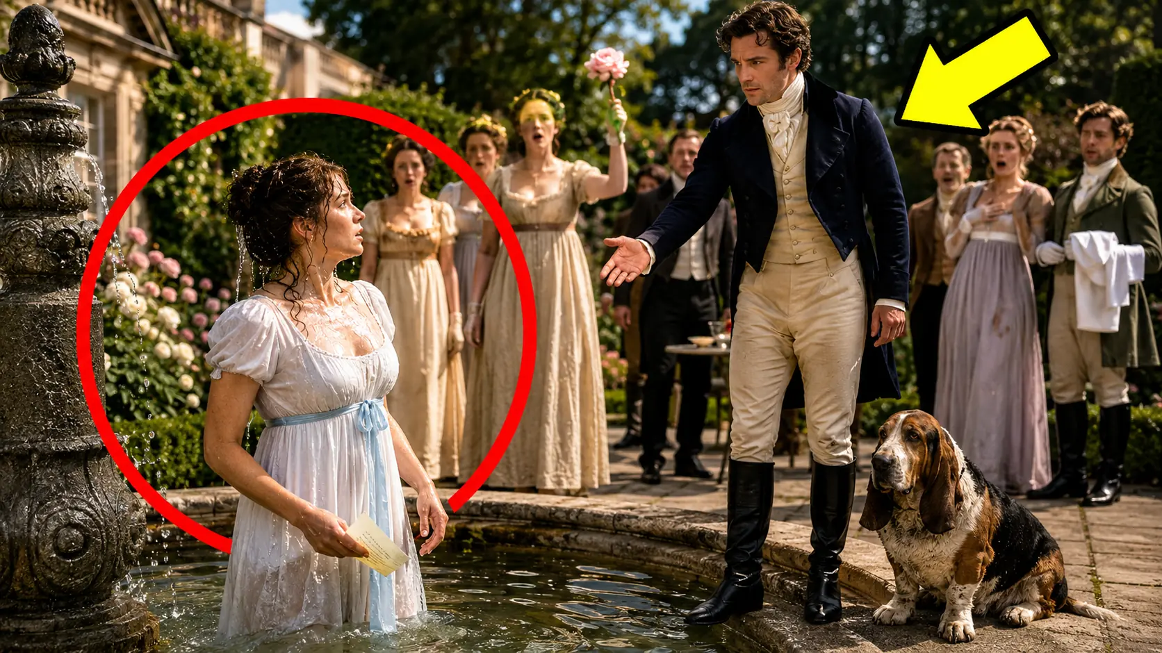 She Fell Into the Duke's Fountain in June — By Winter, He Couldn't Imagine Life Without Her