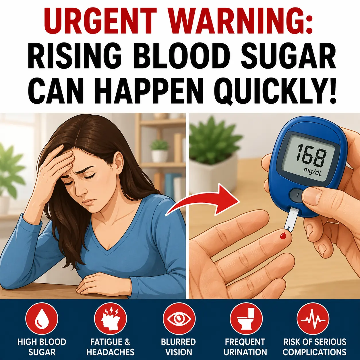 13 Warning Signs of High Blood Sugar and 9 Ways to Take Control of Your Health