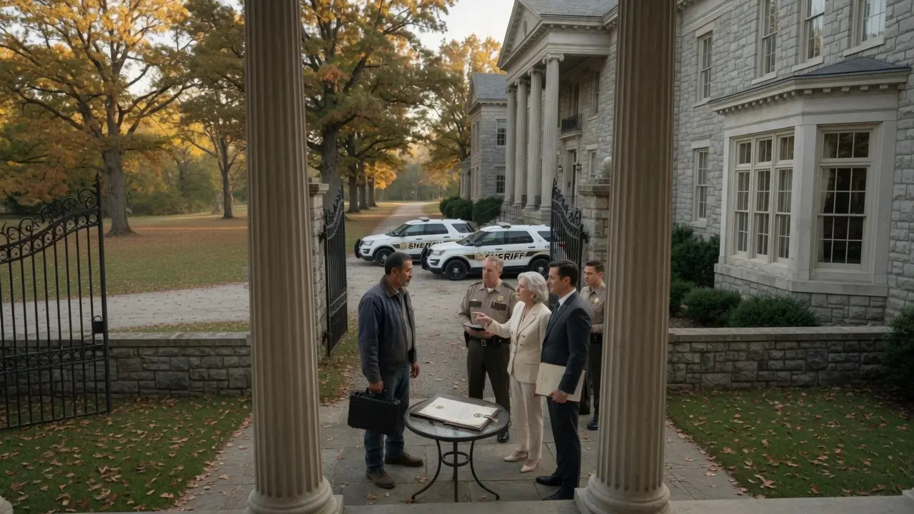 My Mother-in-Law Called the Police to Throw Me Out — Then the Officer Saw Who Owned the Mansion