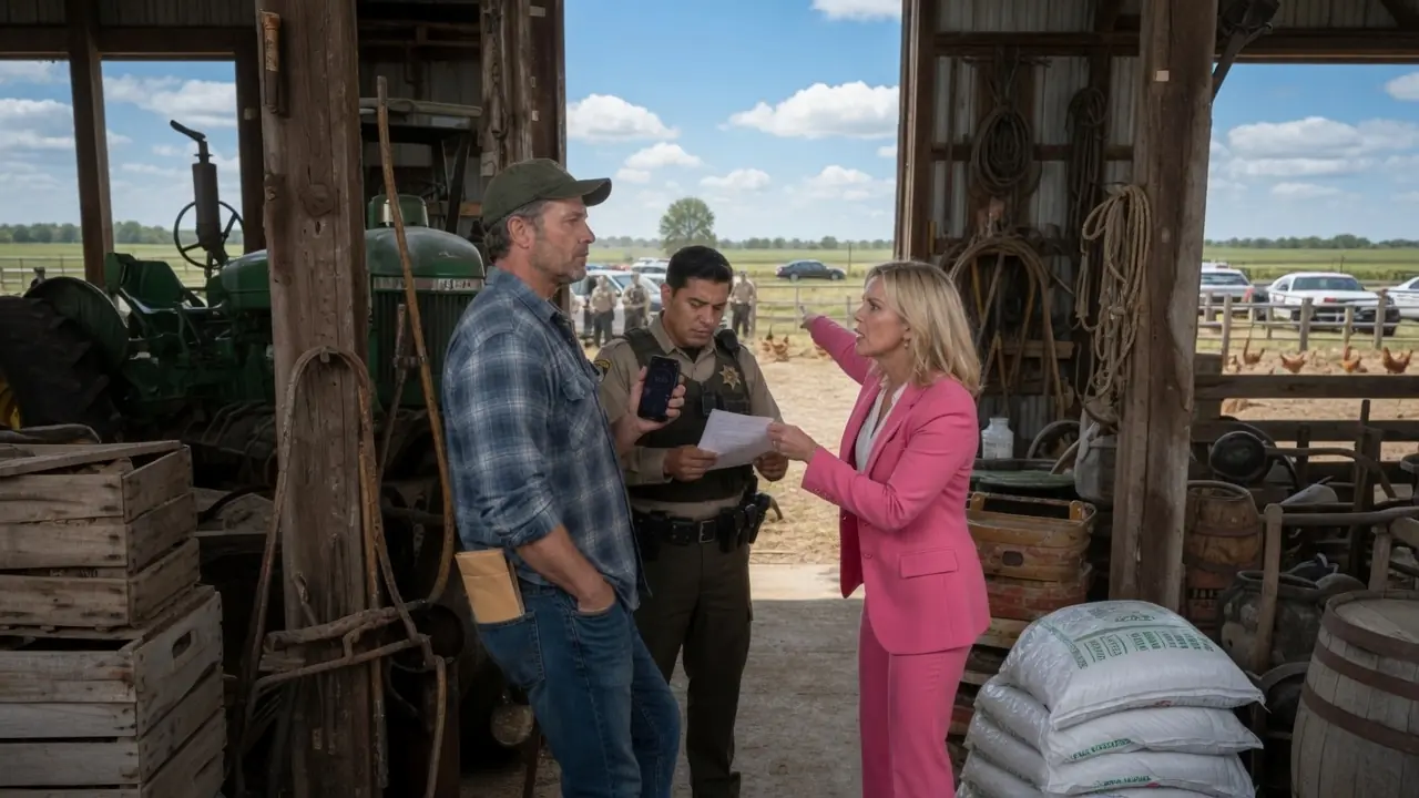 HOA Sent 6 Cop Cars to Seize My 100-Yo Family Farm — I Just Smiled and Started the Timer!