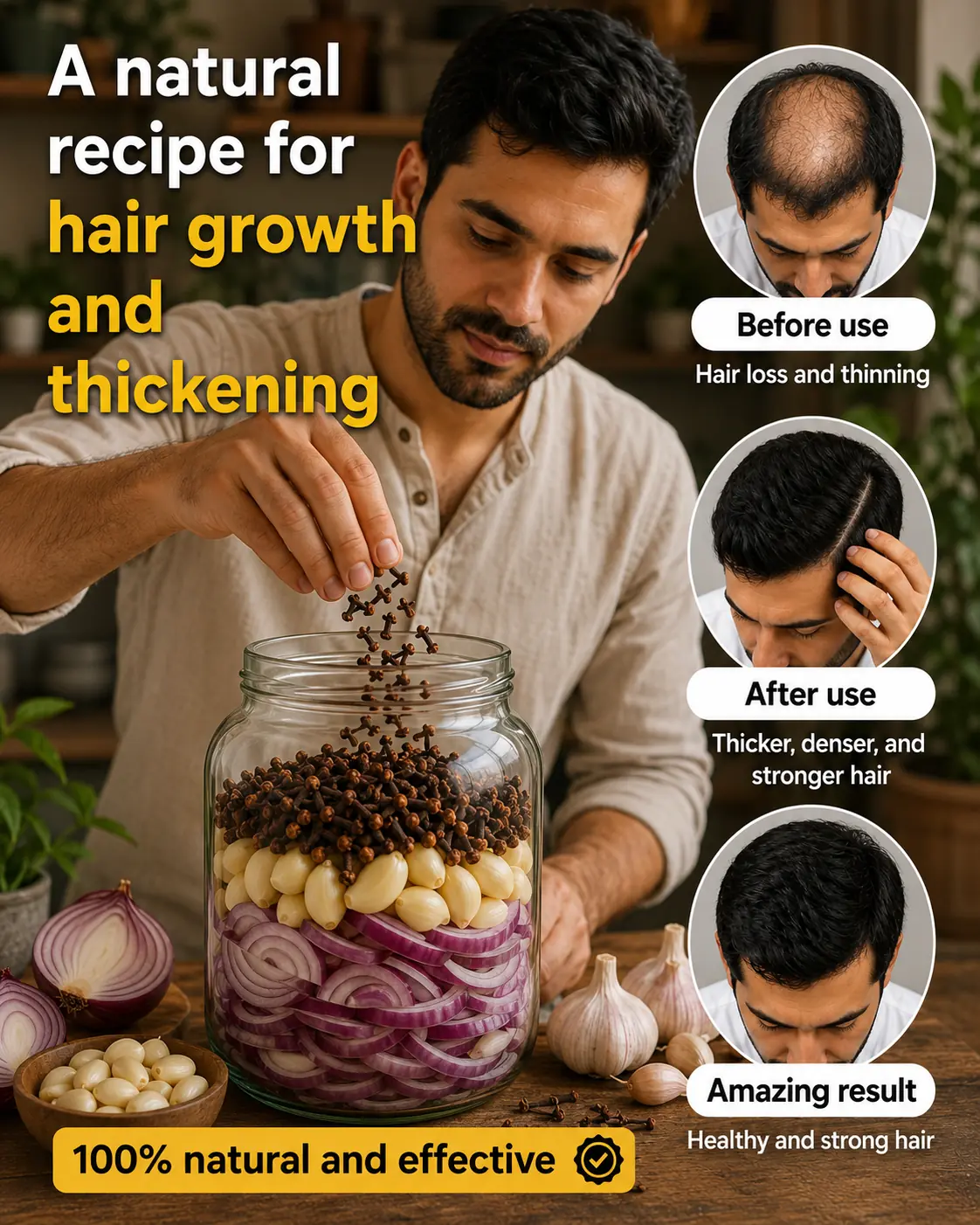 🌿✨ Onion Hair Oil: A Traditional Scalp Care Ritual for Healthier-Looking Hair