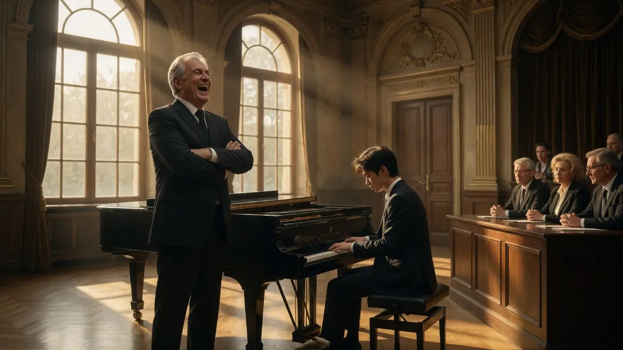 "If He Plays The Piano, I'll Kneel Right Here!" — Laughed The Director.. Until The Boy Began Playing