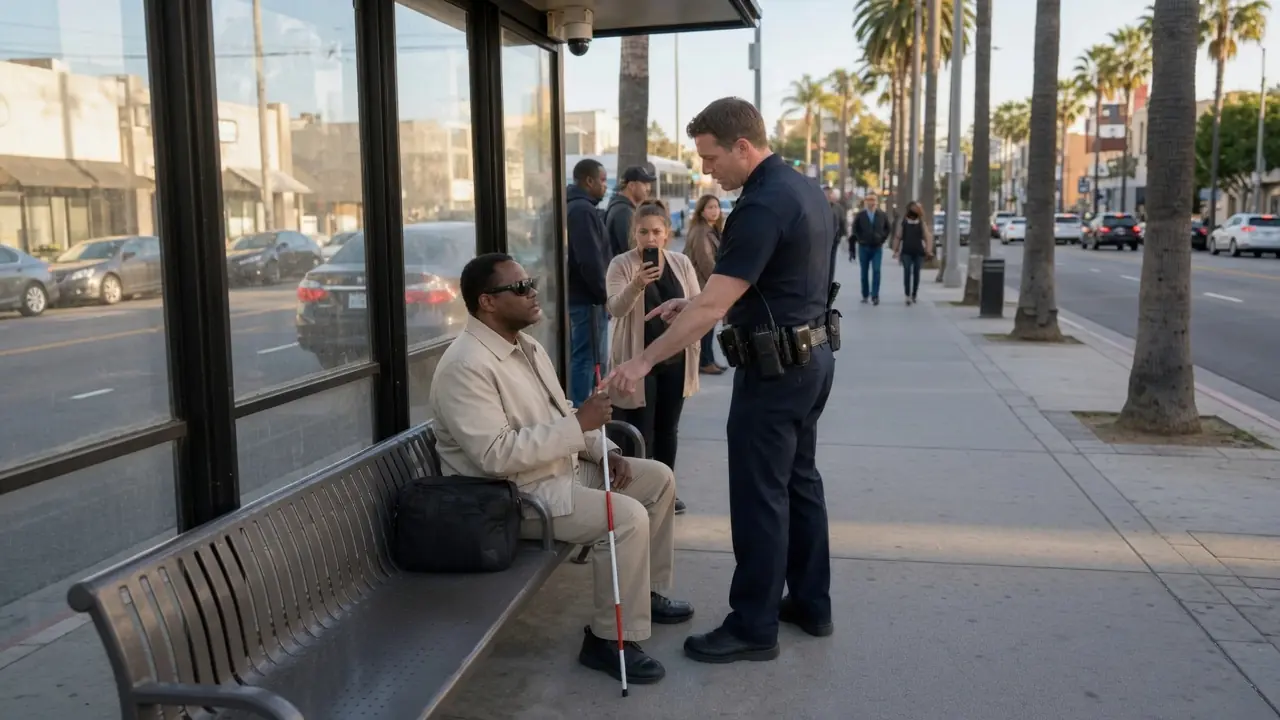 Racist Cop Accuses Blind Black Man of Carrying a Weapon — Then gets slapped with $9.2 Million Lawsuit