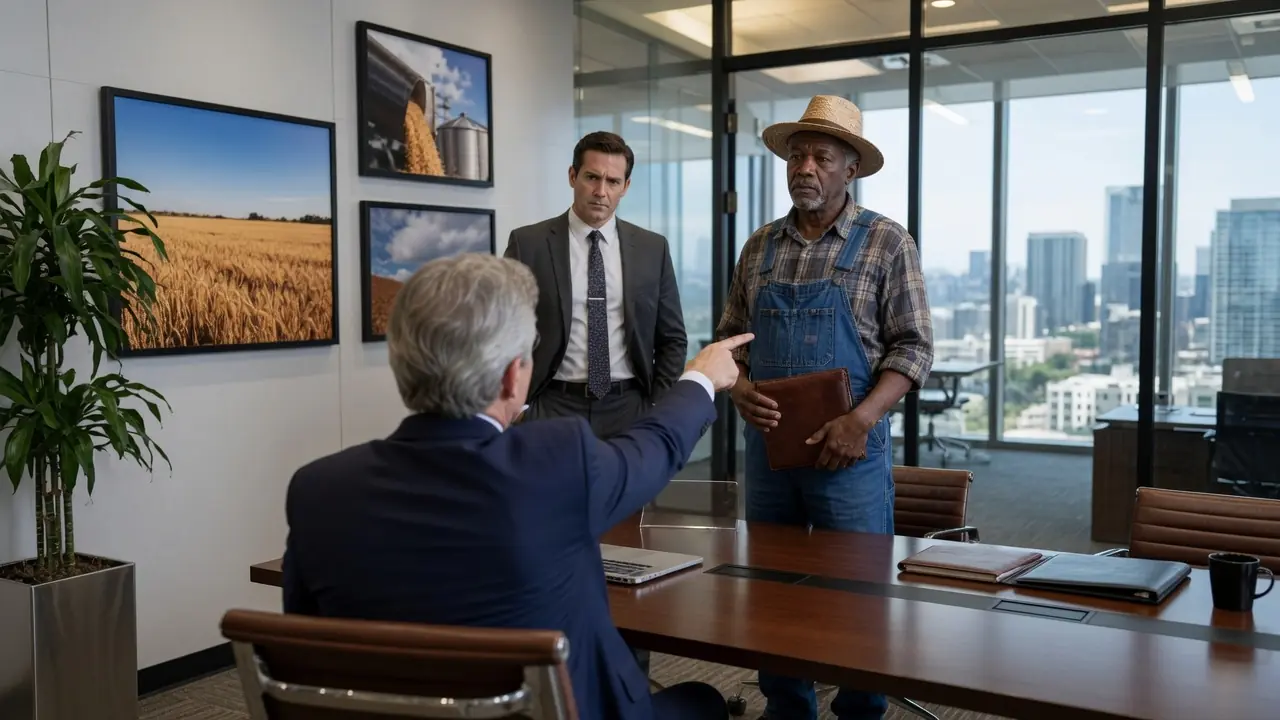 CEO Made The Black Farmer Wait 4 Hours For A Meeting — Then Finds Out He's Their $300M Supplier