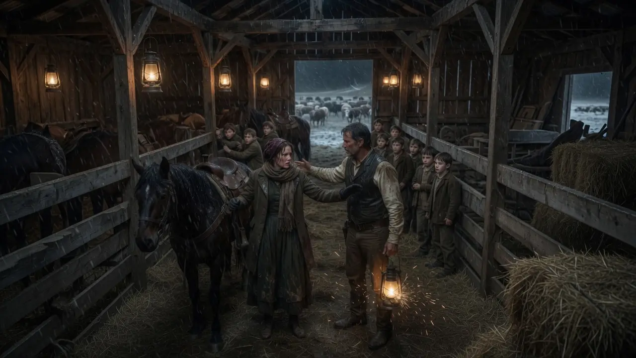 A Stranger Rode in With 6 Impossible Sons—Nobody Thought She Could Handle Them—She Proved Them Wrong