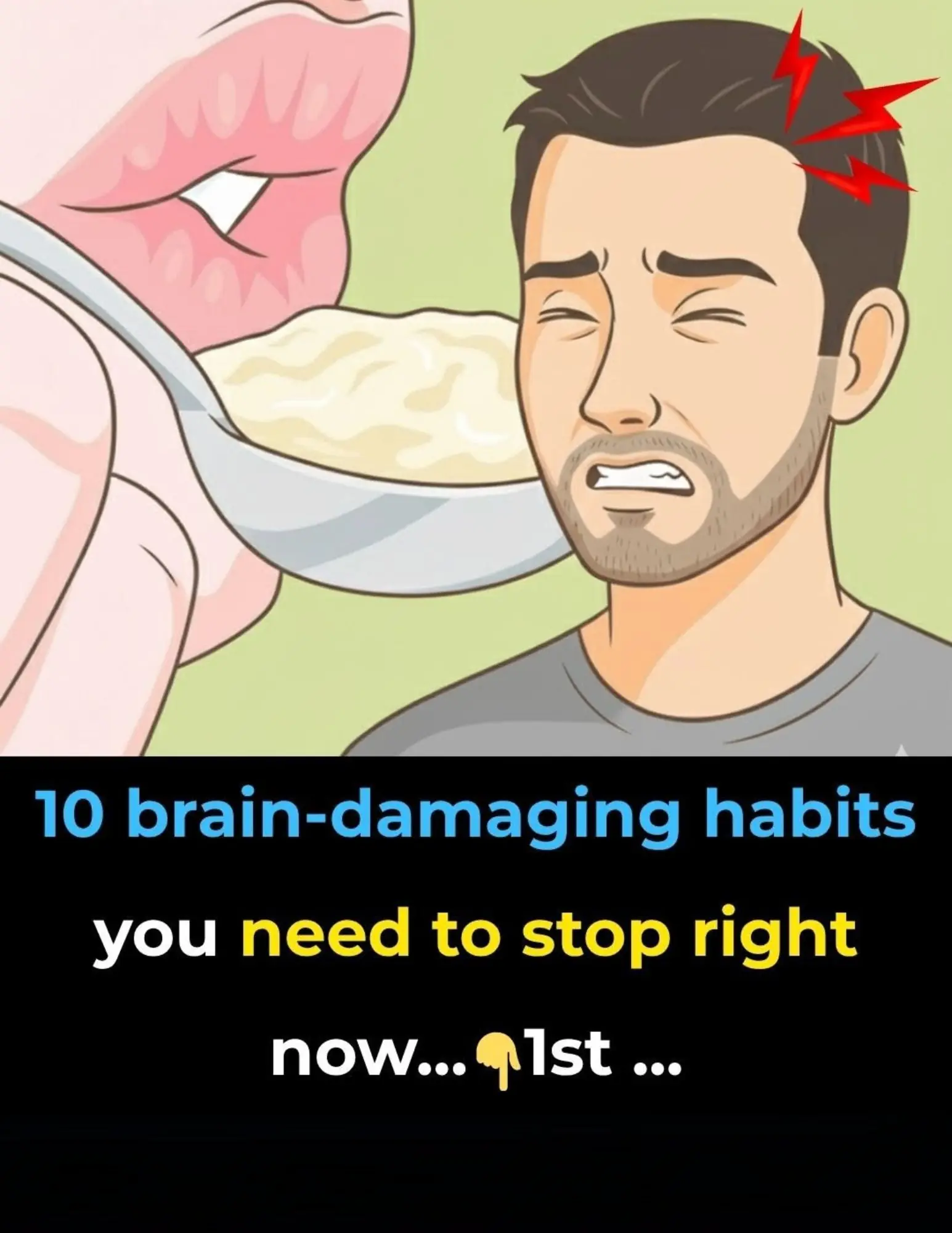 10 Dangerous Brain-Damaging Habits to Stop Immediately