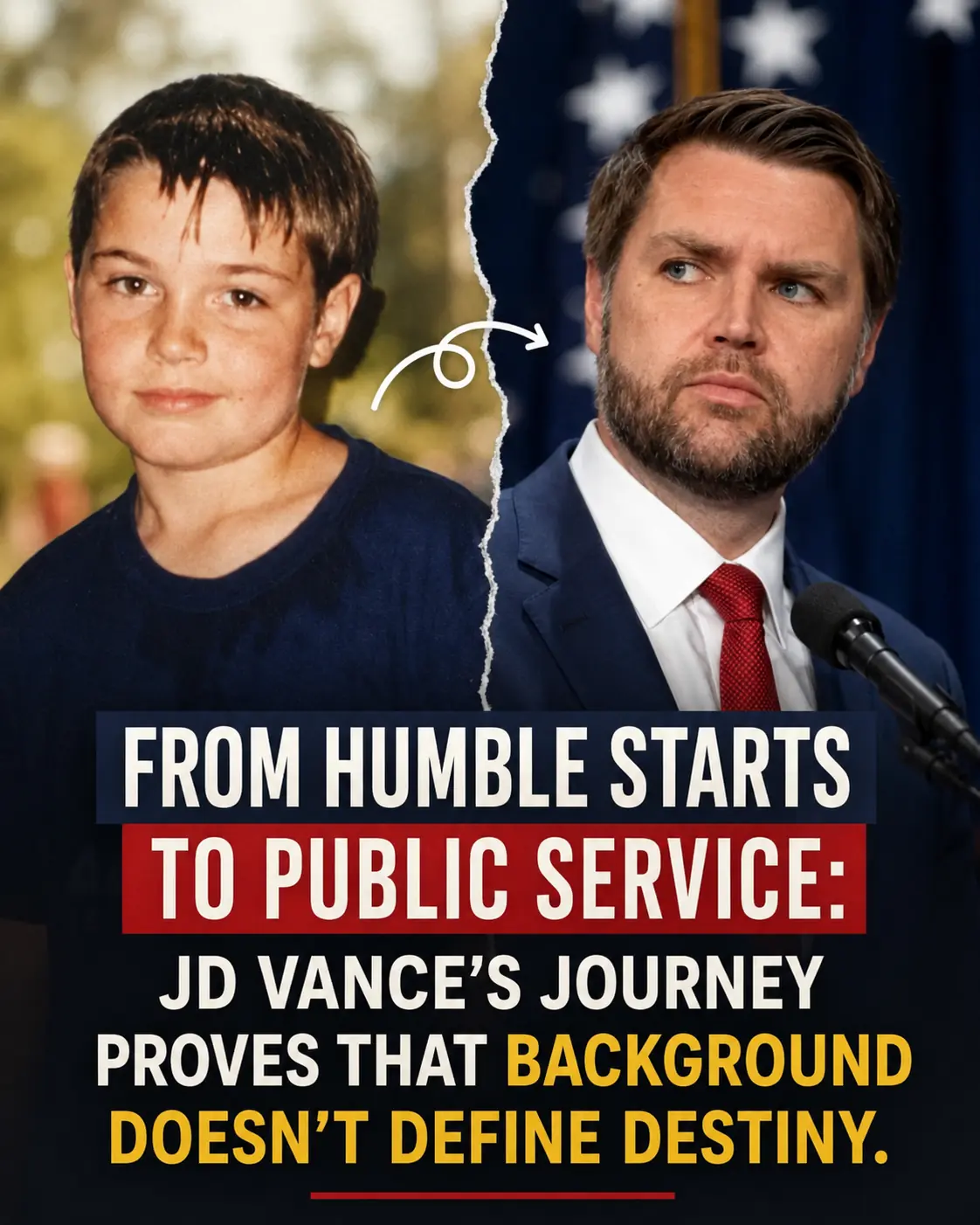 From an Unstable Childhood to the Vice President's Residence: Inside JD Vance's Remarkable Journey Home