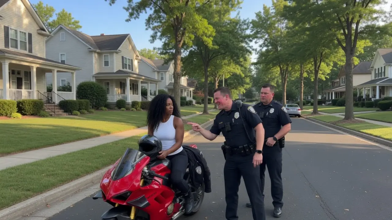 Cops Arrest Black Woman Riding A Superbike—Sergeant Arrived Yelling, "That's Our New Captain!"