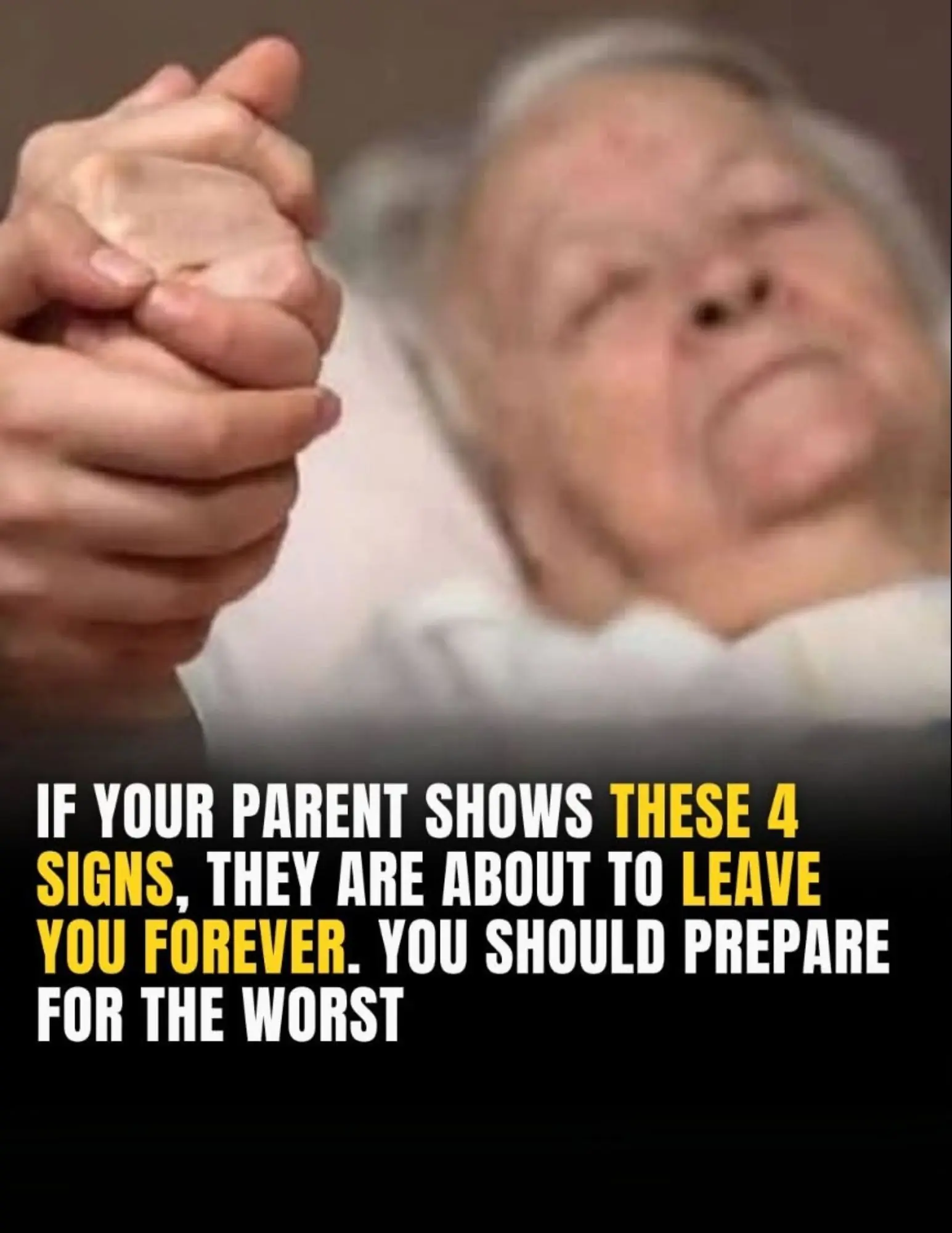 If Your Parent Shows These 4 Signs, They May Be Nearing the End of Life. Prepare Yourself for What’s to Come