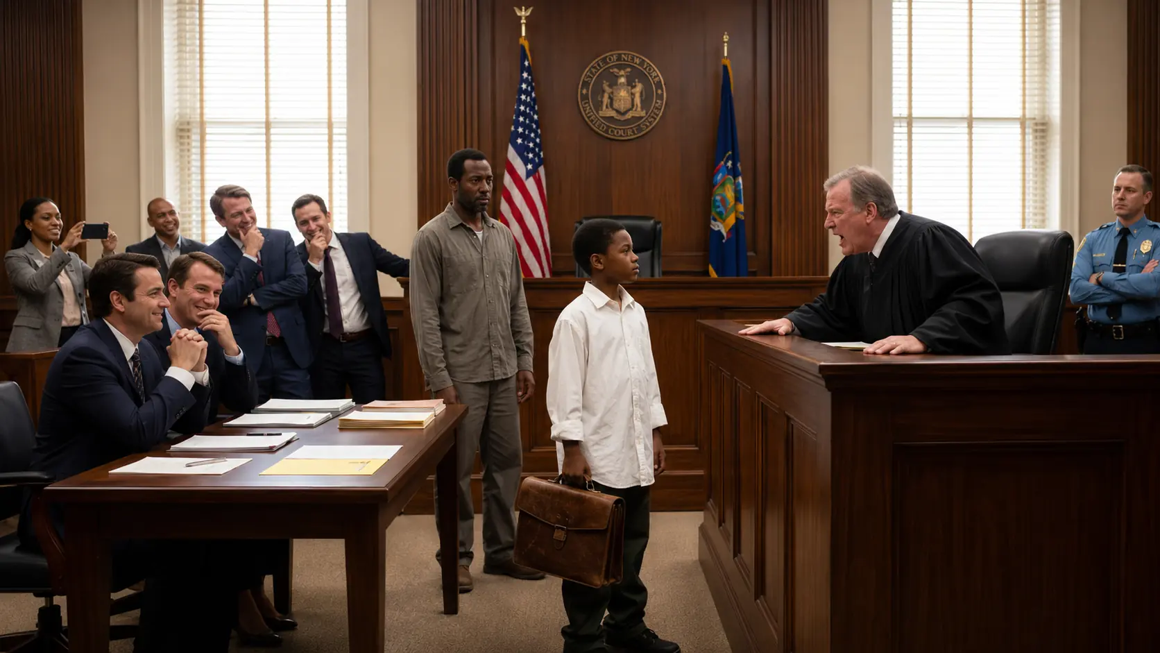 Black Child Walked Into Court as Dad’s Lawyer — Then Won the Case With One Question