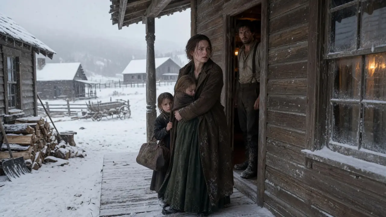 A Widowed Cowboy Prayed for a Wife — She Came With Two Daughters and a Secret
