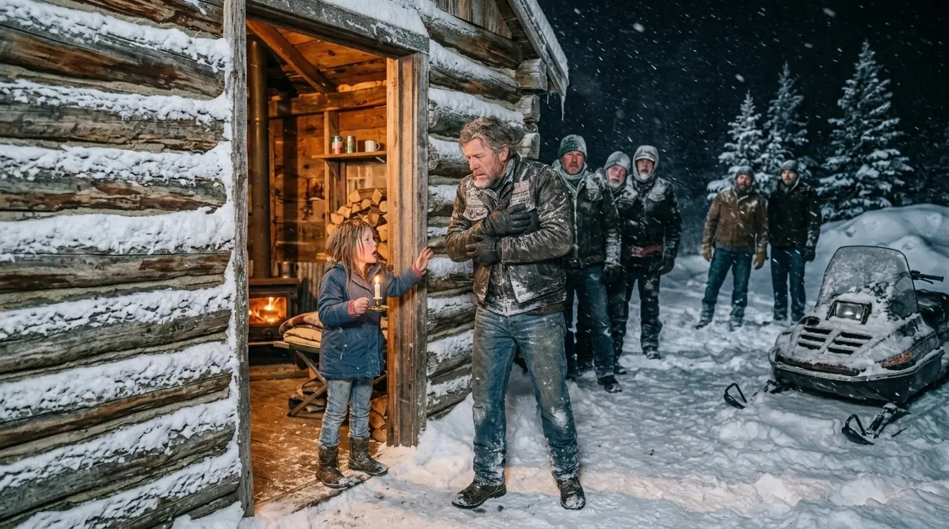 An Orphan Girl Saves Freezing Bikers — The Next Morning, They Are Arrest