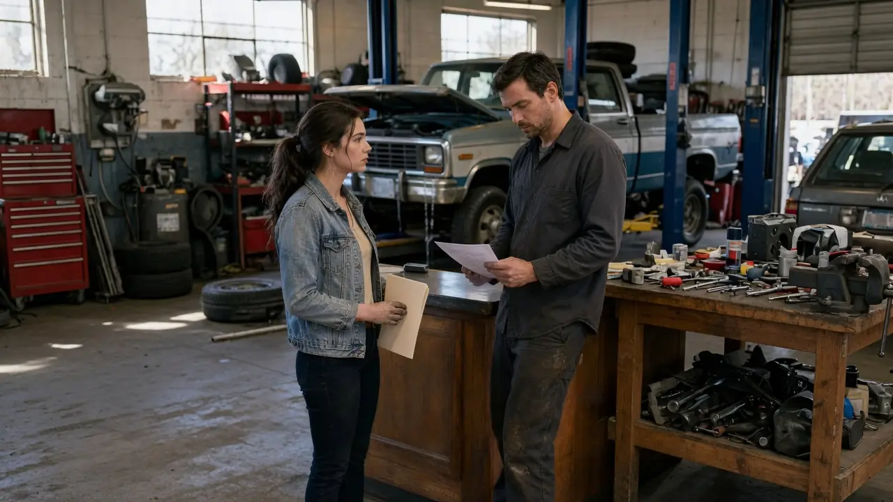 She Applied at a Single Dad’s Auto Shop — He Said, “I Need a Wife, Not an Employee”