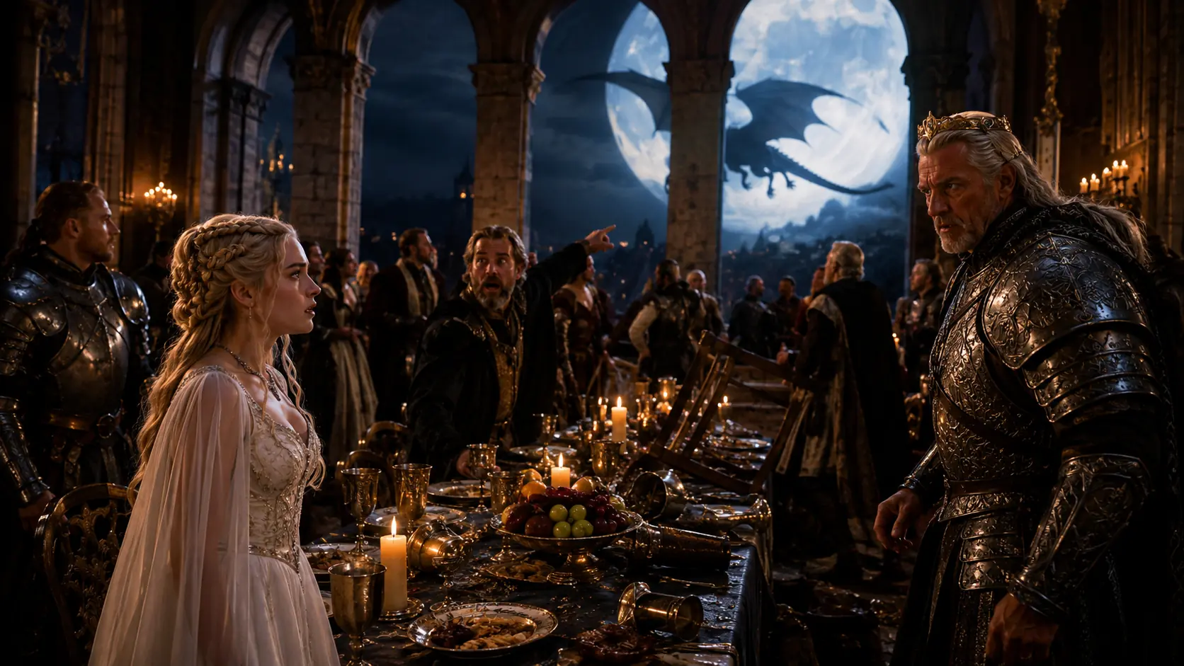 THE KING CALLED HIS DAUGHTER A TRAITOR FOR WARNING THEM ABOUT THE BLACK DRAGON—UNTIL THE CREATURE LANDED OUTSIDE THE CASTLE AND BOWED TO HER.